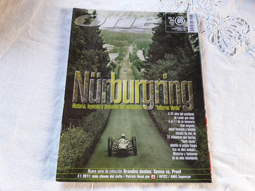 Revista One N° 69 Agosto 2011 Nurburgringa 35 Años Accidente