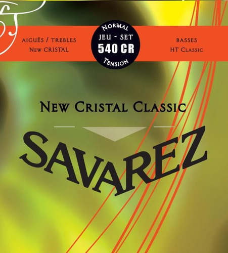 Juego De Cuerdas New Cristal, Tension Normal .029-.043 Savar