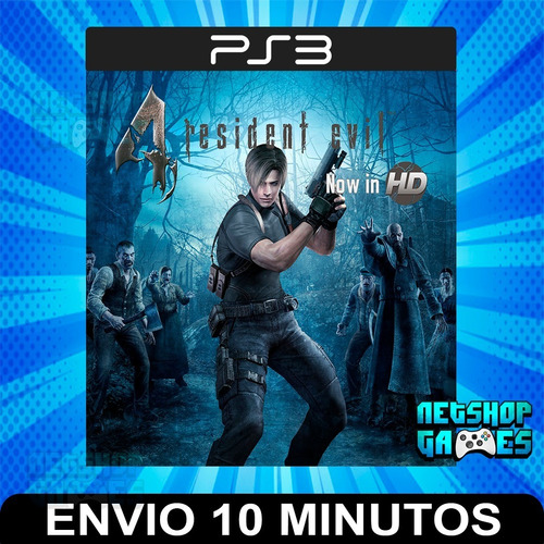 Resident Evil 4 Hd - Ps3 Digital - Español - Entrega Rápida