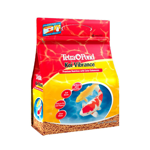 Imagen 2 de 2 de Alimento Tetra Pond Koi Vibrance carpas goldfish 650g