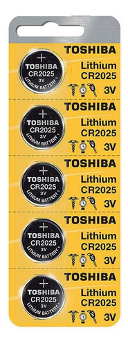 Pack Pila Bateria Cr2032 Litio Toshiba X10 Electroimporta