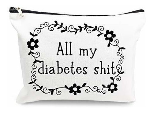 Bolsa De Cosméticos Para Diabéticos, Diseño All My Diabetes