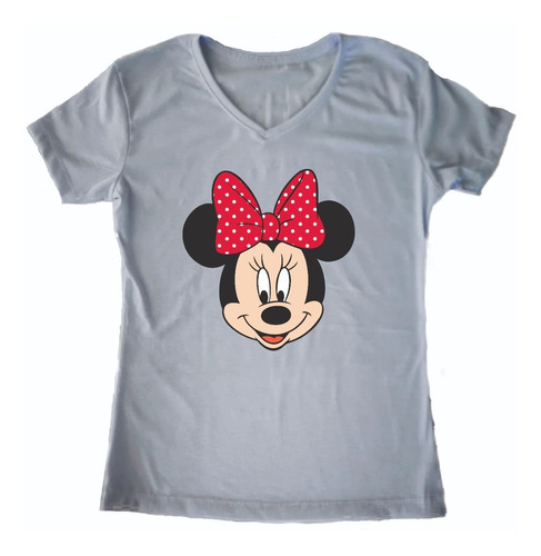 Camisetas Minnie Mouse De Mickey Disney Adult Y  Niños Mod2