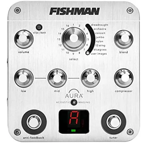 Pedal Acústico Del Preamplificador Del Di Del Espectro Del A