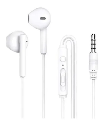 Aud fonos Manos Libres In ear Rock Space Es05 Blancos