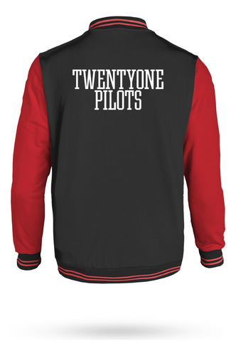 Chamarra Universitaria Varsity Jacket 20 One Pilots Bordado