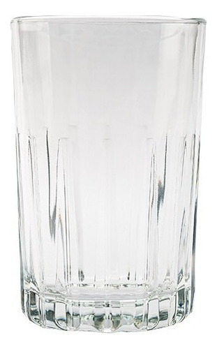 Vaso Agua Kristal 332 Ml 1795449 Crisa 6716 Set 24 Pzs Color Cristal