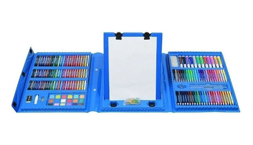 Kit De Arte Grafitos Crayones Colores Plumones X 208 Pcs