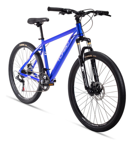 Bicicleta De Montaña R26 Tx 600 Aluminio Azul Turbo