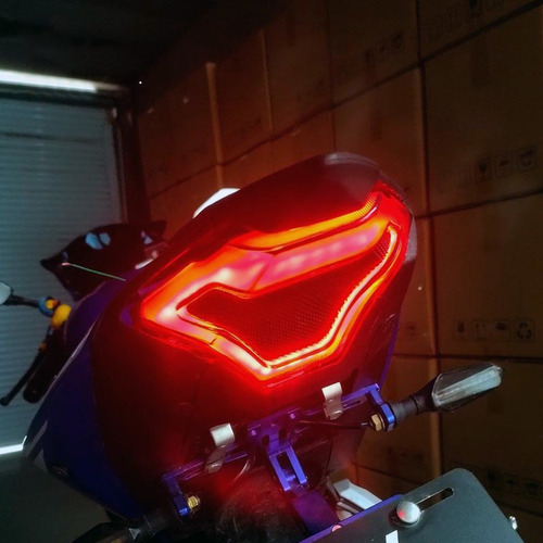 L Luz Trasera Led Moto Luz Freno Luz Trasera Con Led