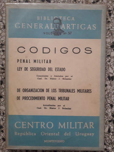 Codigos Penal Militar Ley De Seguridad Del Estado 1976 N°57