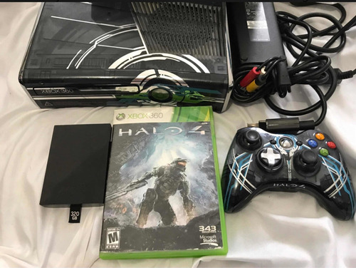 Consola Xbox 360 Edición Halo 4 - 1 Control