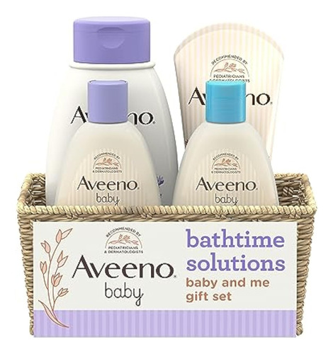 Set De Regalo Para Prevenir La Piel Seca Aveeno Baby Daily