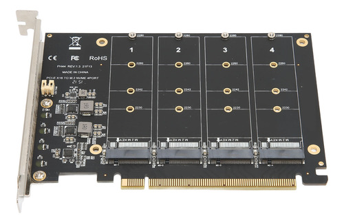 Adaptador M.2 Pcie Nvme M.2 Al Protocolo Pcie 4.0 X16 De 4 B