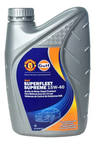 Aceite 15w40 Superfleet Supreme X 1 L Gulf