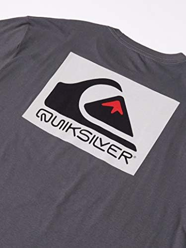 Quiksilver Mens Square Me Up Tee, Puerta De Hierro, S