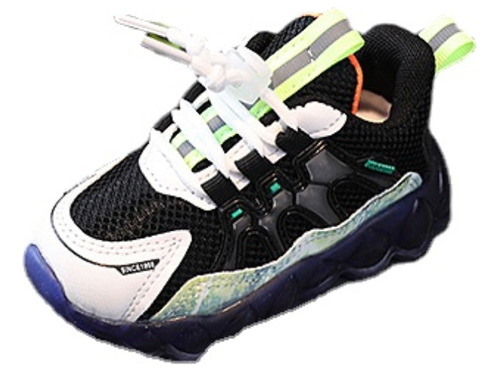 Zapatos Deportivos Modernos Con Iluminación Led Para Niños