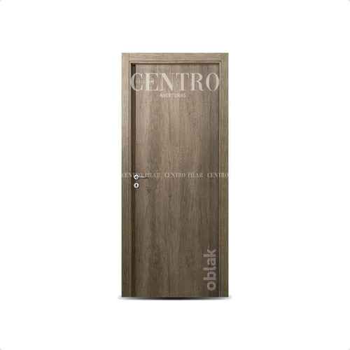 Puerta Oblak Tekstura Modelo Lisa Nogal 80-10 M. Madera