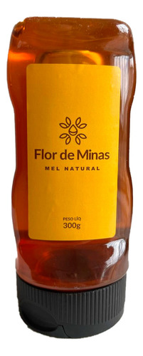 Mel Flor De Minas 100% Natural - Bisnaga 300g 