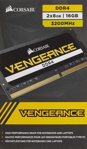 Memorias Ram Corsair Vengeance 16gb (2x8gb), Ddr4 3200mhz