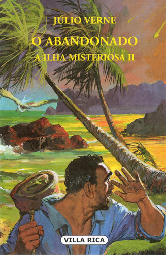 Livro O Abandonado de Júlio Verne Edição 1 A Ilha Misteriosa Volume 2 Em português 2001 Editora Garnier