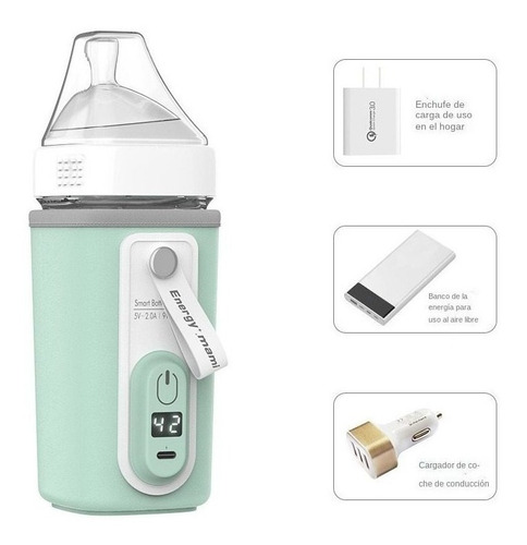 Botella Usb Portátil Para Agua, Calentamiento Rápido