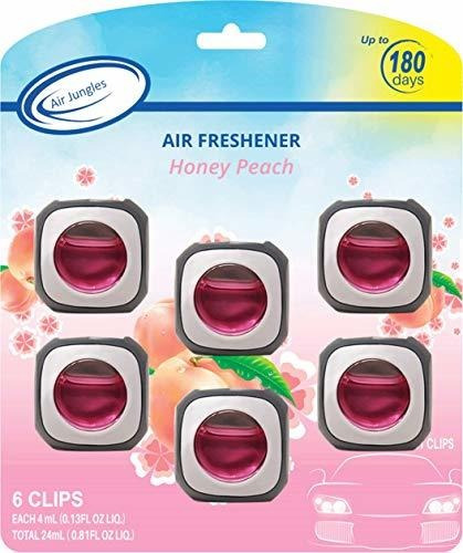 Ambientador Carro Air Jungles Miel Peach Aroma Ambientador C