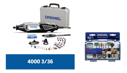 Mototool Dremel 4000 Con 36 Accesorios + Obsequio