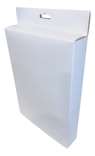 Caja Para Ropa C/ Percha Rop5 X 50u Packaging Blanco Madera