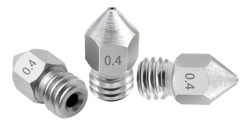 Boquilla Acero Endurecido Hardened Steel 0.4mm Mk8 M6 1.75mm