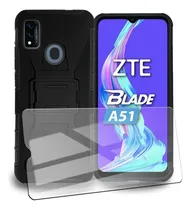 Comprar Funda Para Zte Protector Uso Rudo Con Clip Xmovil Color Negro Zte A51