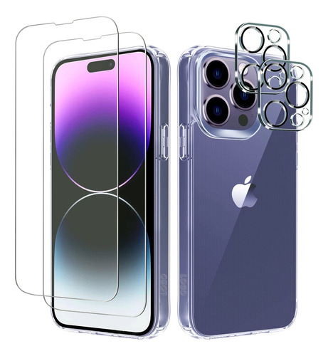 Funda Para iPhone 14 Pro Max Transparente 5 1 2 Protector