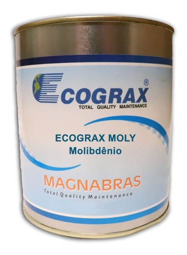 Graxa Molibdênio Ecograx Moly 500g Similar Molykote Br2 Plus