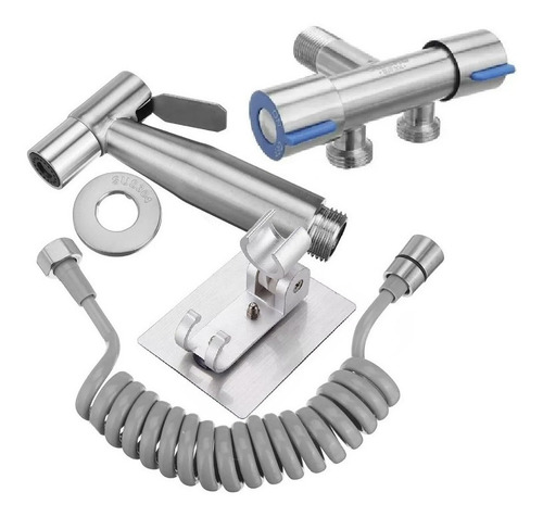 Imagen 3 de 4 de Ducha Bidet Arabe Wc Inodoro Acero Inoxidable