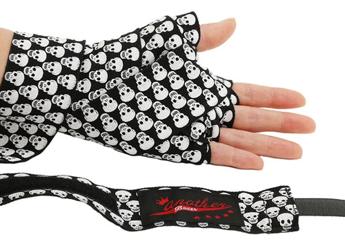 Bandolera De Muay Thai Duradera Con Trabilla Para El Pulgar,