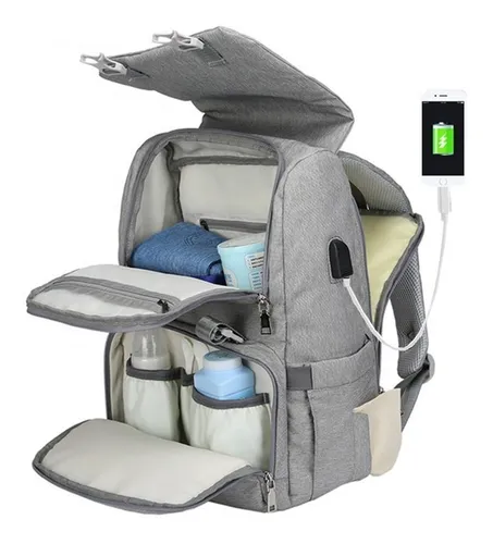 Mochila maternal con cambiador clearance