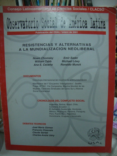 Observatorio Social De America Latina Revista 3