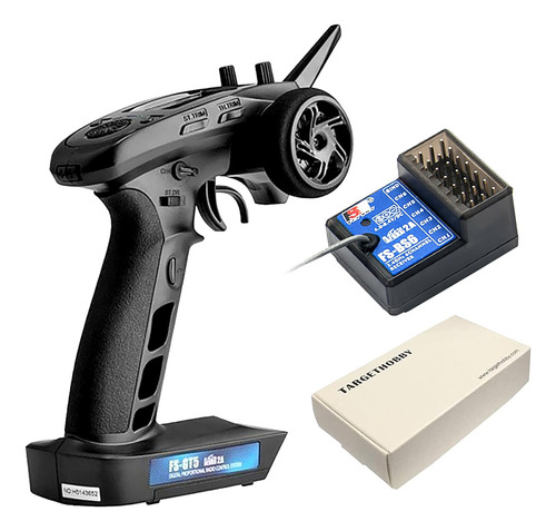 Transmisor Flysky Fs Gt5 Rc Con Receptor Giroscópico Fs Bs6,