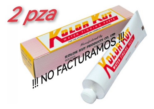Pasta Kolor Kut (2 Pza) Para Medir Agua !!no Facturamos!!