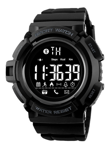 Reloj Hombre Skmei 1245 Bluetooth Pedometro Alarma Digital