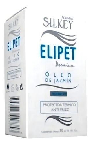 Silkey Elipet Óleo de Jasmim Protetor Térmico Anti Frizz 30 M