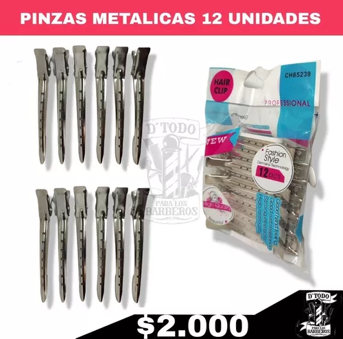 Pinzas Metálicas – Accesorios Barbería