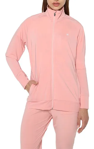 Chamarra Deportiva De Tela Reciclada Rewind Para Mujer