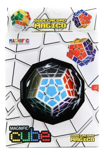 Cubo Magico Dodecaedro 12 Caras Magnific Caja