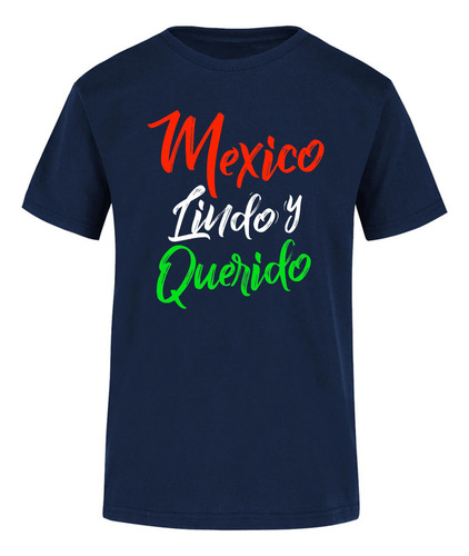 Spinne - Playera Caballero 100% Algodón Mexico Lindo Querido
