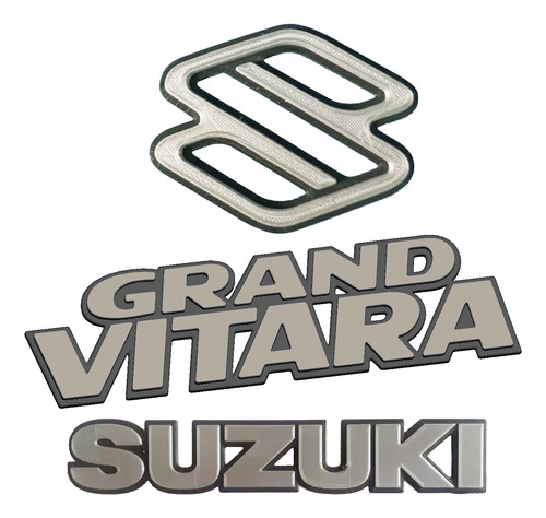 Insignias Suzuki Grand Vitara X3 Unidades Alternativo 3d