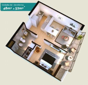 Imagen 9 de 9 de Nostrum Bay Apartamentos A Estrenar 1, 2 Y 3 Dorm Cordon
