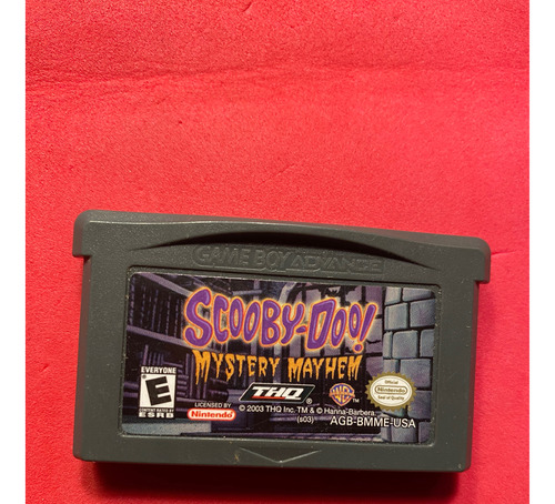 Scooby-doo Mystery Mayhem Gba Game Boy Advance 