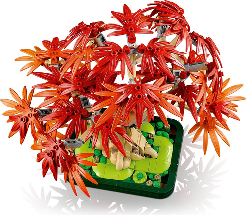Lego Flores 10348 Bonsái De Arce Rojo Japonés