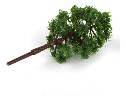 40 Piezas De Plástico 1: 150 Árboles Modelo 8 Cm De Para